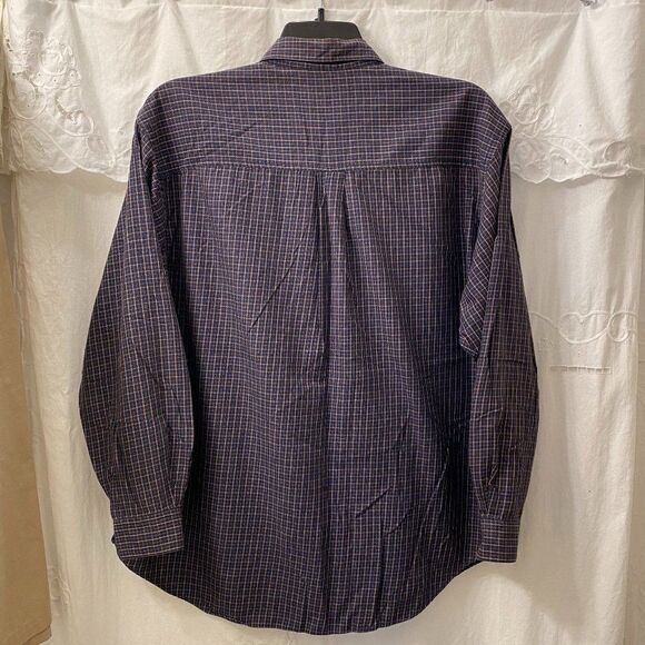 Izod Button down long sleeve collard pin striped mens shirt size XL - Picture 2 of 4